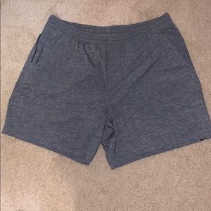 Dark heather grey - Lululemon 7” Linerless Shorts